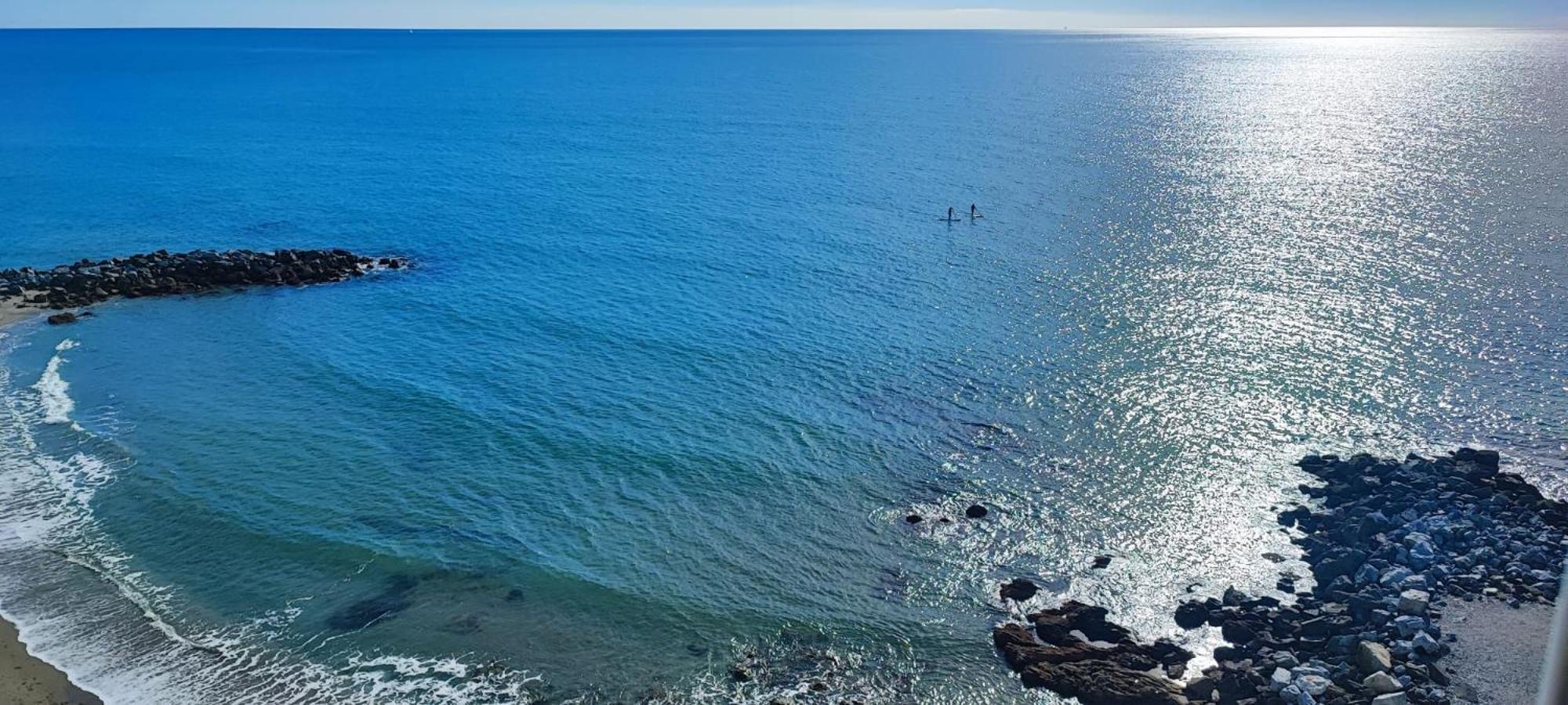 Primera Linea De Playa Benalmadena La Perla Playa Paraiso Exterior foto